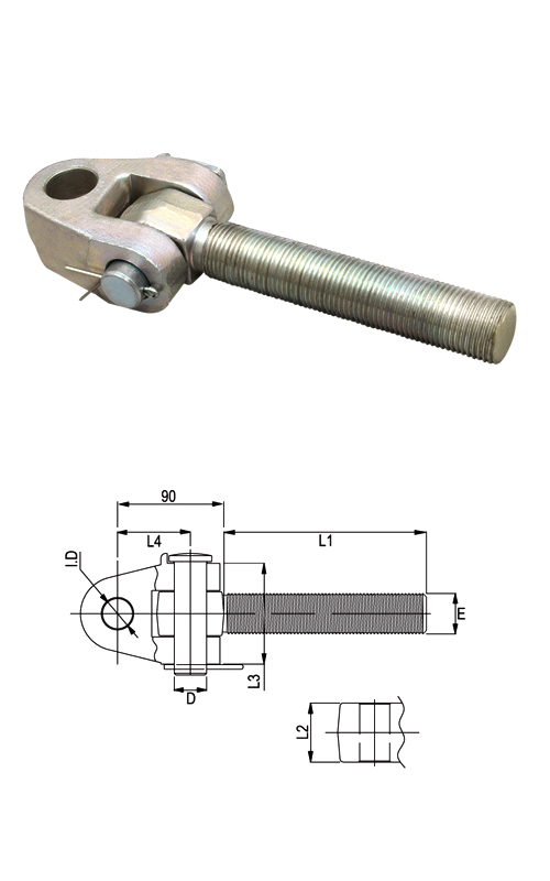 ARTICULATED YOKE END