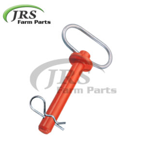 Orange Hitch Pin with Hair Pin