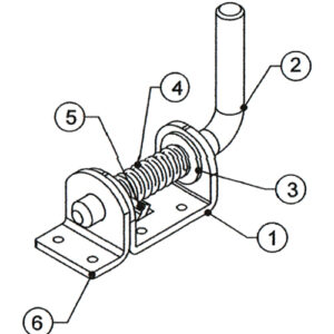 Trailer Latch Pin Assembly