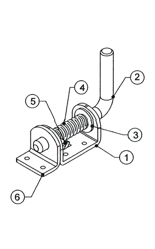 Trailer Latch Pin Assembly