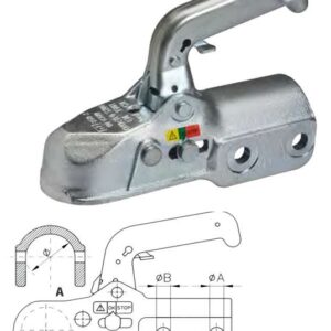 Trailer Ball Coupling-Cast Iron