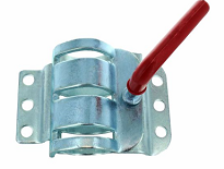 Trailer Double Clamp For Jockey Wheel