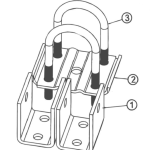 Trailer Tandem Hanger Kit (Medium)