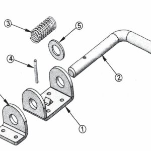 Trailer Latch Assembly-11260ZN-Small