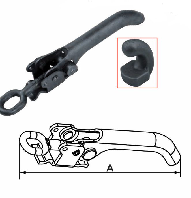 Trailer Fixed Latch Assembly
