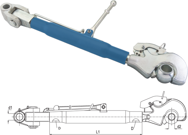 O.E.M. TOP LINKS TOP LINK ASSEMBLY (REPLACES CNH)