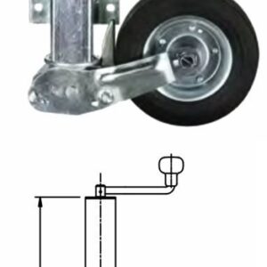 Trailer Automatic Jockey Wheel Square Design