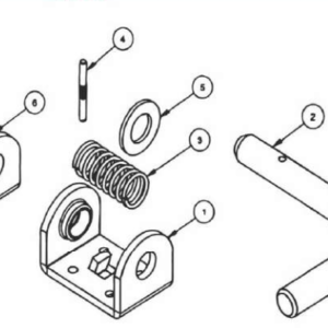 Trailer Latch Assembly-Heavy Duty Keeper