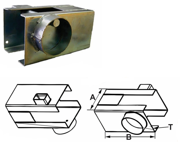 Trailer Lock Round-Anti Theft